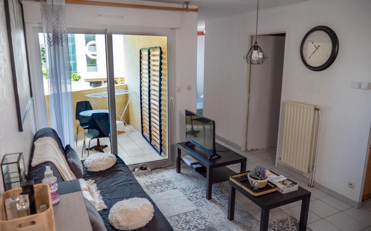 T1 30M² Avec Vue Sur Arbre Blanc Apartamento Montpellier Exterior foto